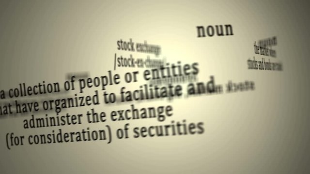 Definition: Stock Exchange