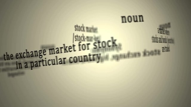 Definition: Stock Market