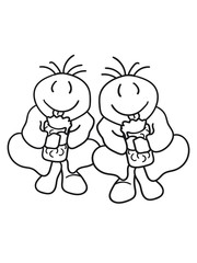 De team duo couple drink jug beer drink delicious octoberfest drunk celebrate party fun comic cartoon cute alcohol male