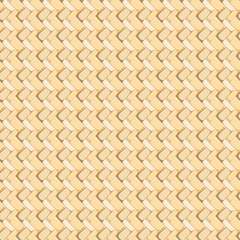 Beige natural vine color wicker texture seamless pattern