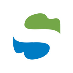 Initial S Simple Logo Design
