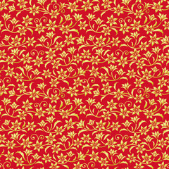 中国　花の背景　春節イメージ