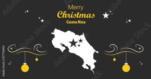 how to say merry christmas in costa rica