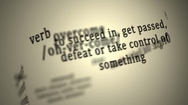 Definition: Overcome