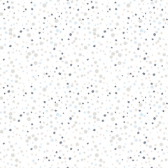 Vector abstract seamless pattern with ink drops of different colors endless texture