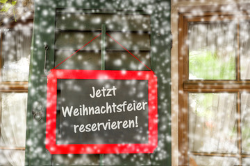 Jetzt Weihnachtsfeier reservieren 