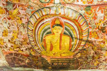 Dambulla Cave Temple Fresco