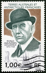 FRANCE - 2012: Roald Engelbregt Gravning Amundsen (1872-1928)