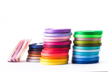 The ribbons isolated