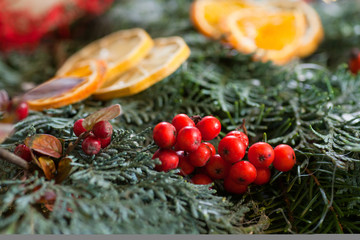 christmas decoration bouquet