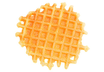 Sweet wafers on white