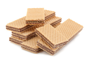 Wafer closeup on white