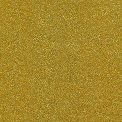 Gold color glitter texture macro close up background.