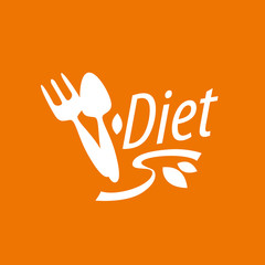 vector logo for diet