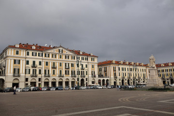 Fototapeta na wymiar Piazza Galimberti Cuneo