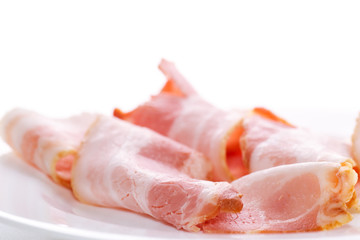 thin slices of bacon