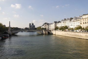 Quai de Seine à Paris