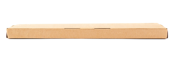 Cardboard box isolated over white background
