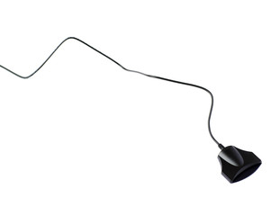 Identity authentication card reader isolated over white background