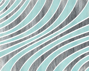 Watercolor striped background.