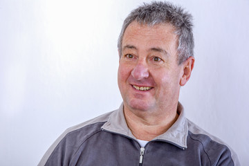 Obraz premium Portrait of a man in best years