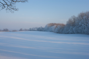 Wzgórza Dylewskie zimą © Agnieszka Rodowicz