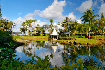 Obraz premium Beautiful holiday on the island of Saipan. The beautiful island of Saipan.