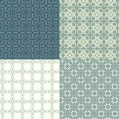 abstract seamless vector pattern. retro geometric vector background