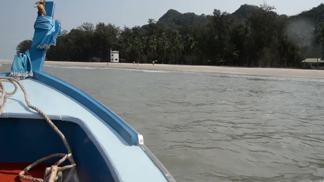Bow of Longtail Boat