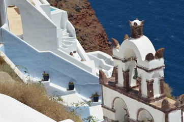Santorini a beatiful place for vacation