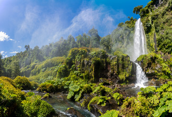 Fototapeta premium Salto El Léon im Villaricca National Park