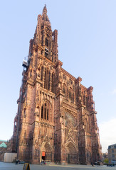 old cathedral of Our Lady in Strasbourg, France © neirfy
