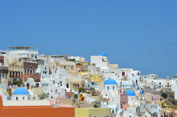 Santorini a beatiful place for vacation