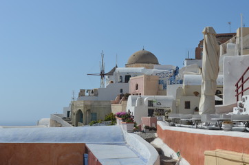 Santorini a beatiful place for vacation