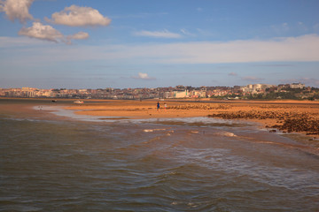 El Puntal beach, Santander
