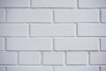 white brick wall