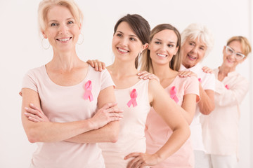Women supporting each other