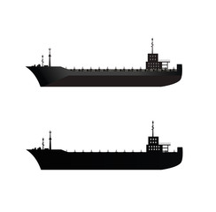 the icon of the  ship used for commercial shipping. The series of delivery icons.
