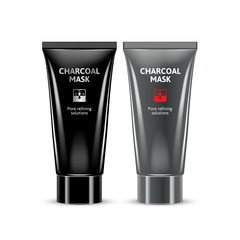 Charcoal Blackhead Remover Mask in different color of packages