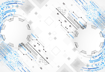 Abstract technological background.