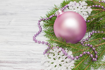Рождественские шары и украшения