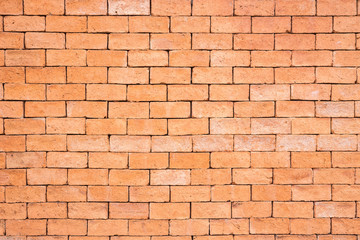 Red brick wall texture for background