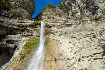 Waterfall in Pyrenees