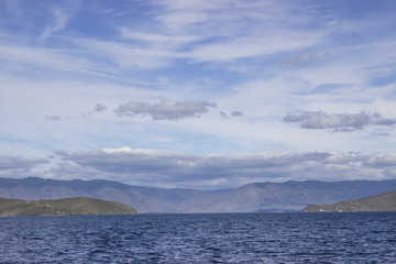 rocks on the white background