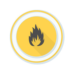 Flammable danger sign