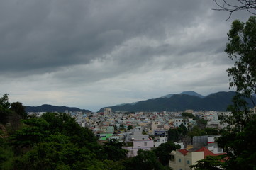 Fototapeta na wymiar view of the city (Nha Trang, Vietnam)