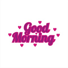 good morning greetings logo