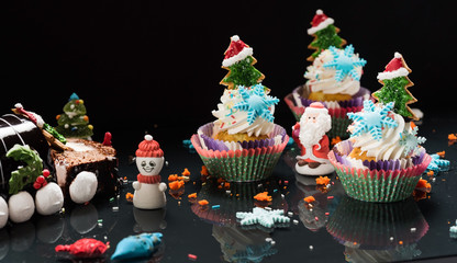 Christmas cupcakes