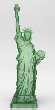 Pixel statua della libertà