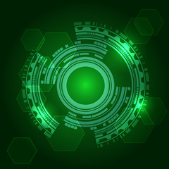 Obraz premium Abstract Technical Background